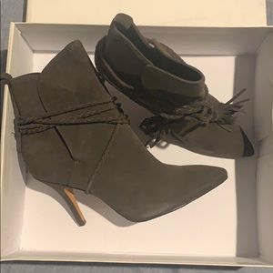 Schutz Olive Ankle Booties